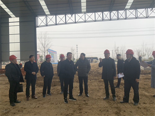 萬人助萬企，節(jié)后送關(guān)懷——上級部門領(lǐng)導視察永和集團城陽城拌合站建設(shè)情況！